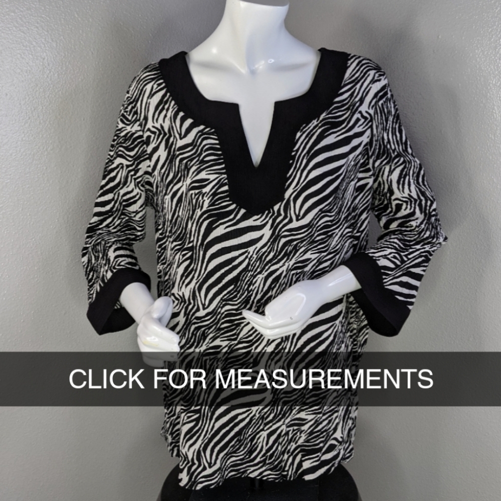SAG HARBOR Crinkle Tunic